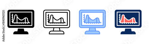 Trend Spectrum icon set multiple style collection