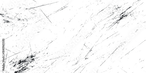 Grungy distressed black and white texture overlay Abstract mild textured effect Vector Illustration.