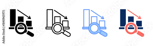 Flaw Point icon set multiple style collection