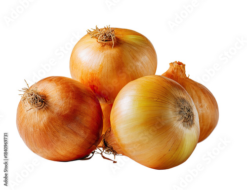 Wallpaper Mural Stack of four whole, dry yellow onions Torontodigital.ca