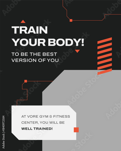 Gym & Fitness Center - Instagram Post 