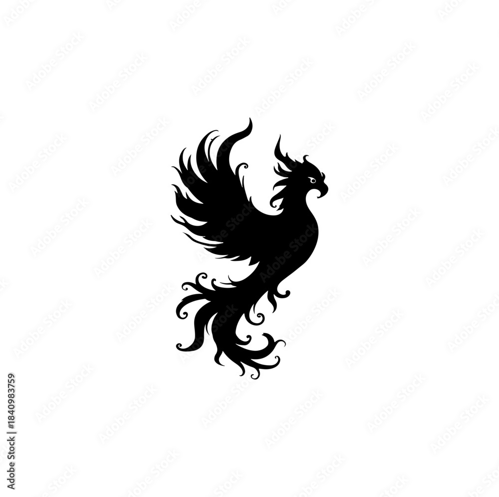 Obraz premium griffin vector illustration