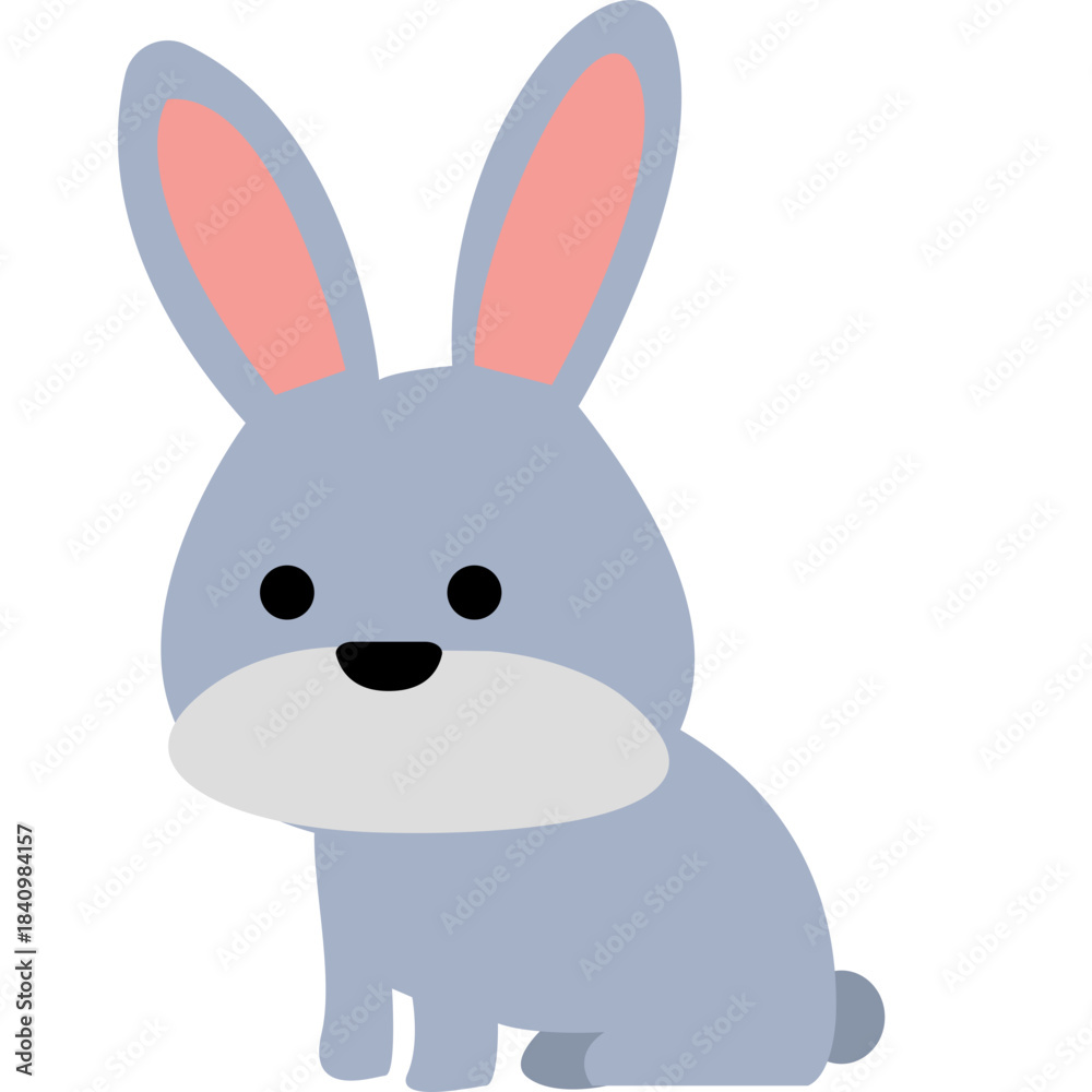 Obraz premium white rabbit with a carrot