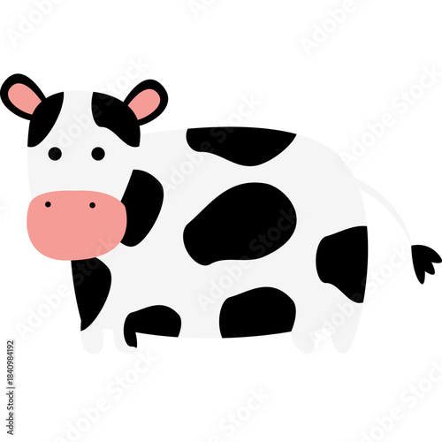 funny cow cartoon