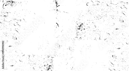 Abstract vector noise. Small particles of debris and dust. White and black grunge texture. Abstract Sketch to Create a Distressed Effect. 