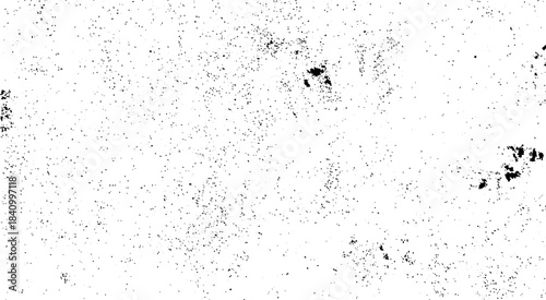 Abstract vector noise. Small particles of debris and dust. White and black grunge texture. Abstract Sketch to Create a Distressed Effect. 