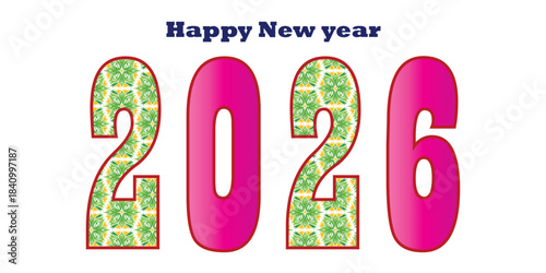 Happy Easter card with colorful 3D alphabet and number fridge magnets arranged like playful school toys