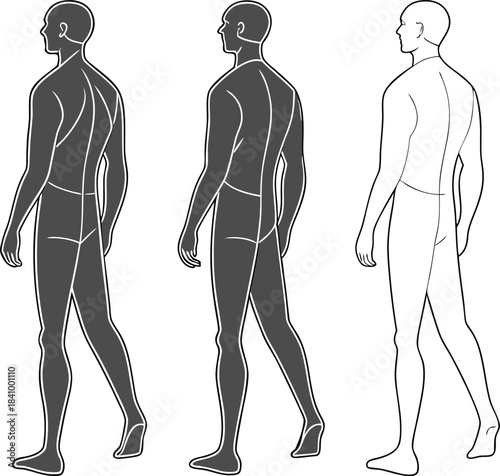 Male Figure Template