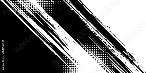 Black and White Grunge Urban Overlay with Distressed Texture and Messy Scratches. Monochrome Dusty Effect that Captures a Raw, Dark, and Intense Urban Feel.