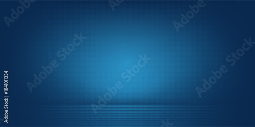 blue background, abstract wall studio room, can be used to present your product