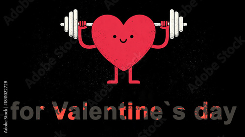 Heartlifting weights to spread joy and love during Valentine's Day celebration