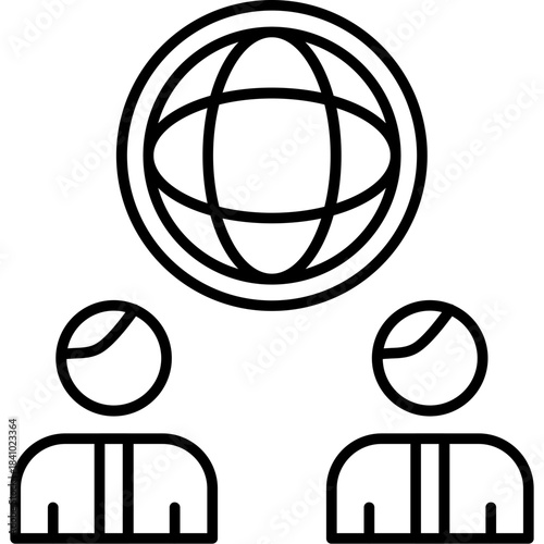 Multiplayer Networking Icon