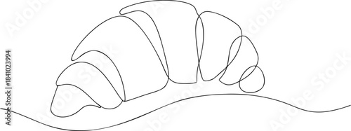 Abstract Line of a Caterpillar on a Wavy Line abstract