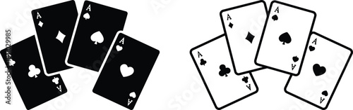 white, four, error, black, aces, with, failed, playing, call, title:, cards, style, color, pattern, visual, creative, stock, title, playing cards, ace cards, black cards, white cards, spades, diamonds
