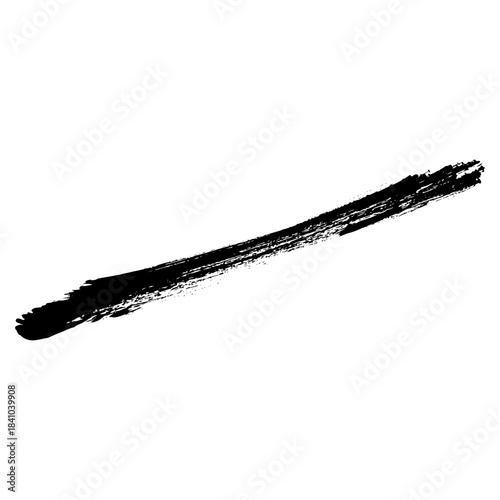 Hand drawn black ink strokes for grunge background design