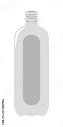 空のペットボトルのイラスト