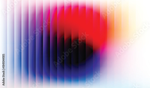 Vibrant Colorful Glass Ripple Texture Background EPS Vector. Abstract Wavy Distorted Surface Pattern, Multicolor Glossy Fluid Waves, Iridescent Crystal Effect Decorative Backdrop