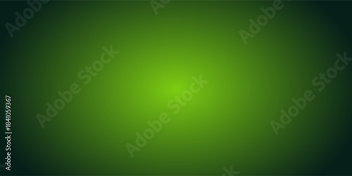 Clean natural green color gradation with pale tone paint on environmental friendly cardboard box blank paper texture background with space minimal style