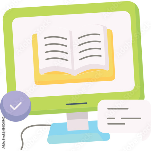 Digital Literacy Illustration