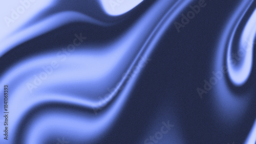Blue Liquid Marble Abstract Background – Smooth Fluid Wave Texture