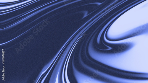 Dark Blue Swirl Abstract Background – Glossy Liquid Flow Texture
