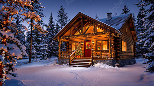house in winter