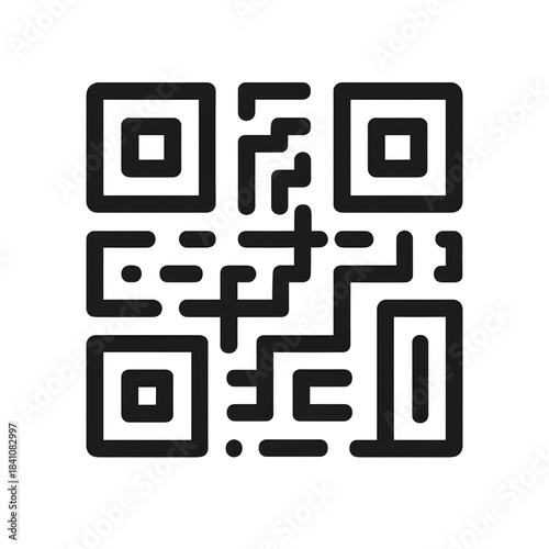 vector qr code design