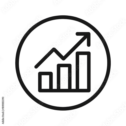 business graph vector illustration