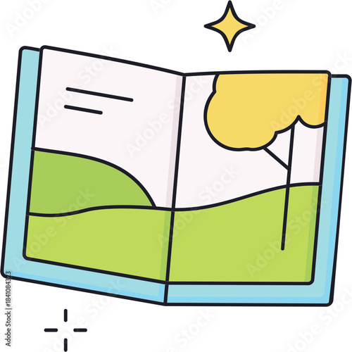 Picture Book Sticker