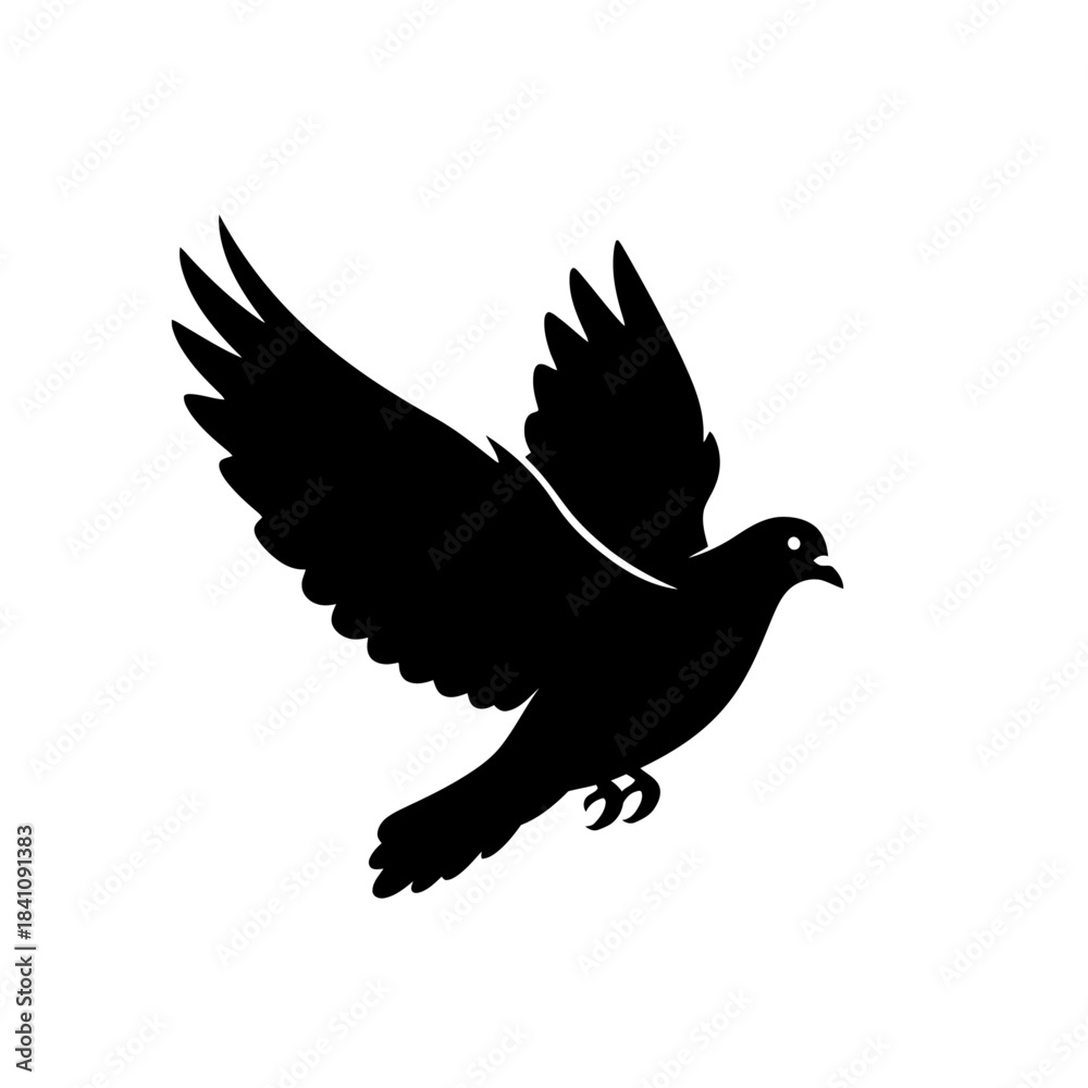 Fototapeta premium Dove Bird Designs – Flying, Peace & Symbolic Dove Illustrations Collection