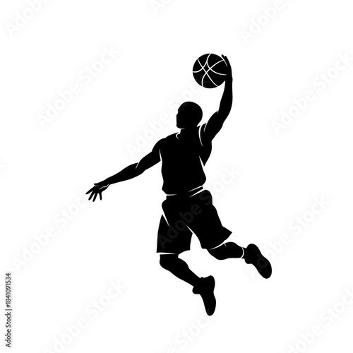 Basketball Hoop & Court Designs – Slam Dunk, Scoring & Game Illustrations Collection