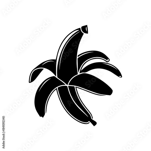 Lily flower vector illustration for spring floral design logo icon and plant nature drawing element