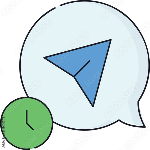 Scheduled Send Sticker