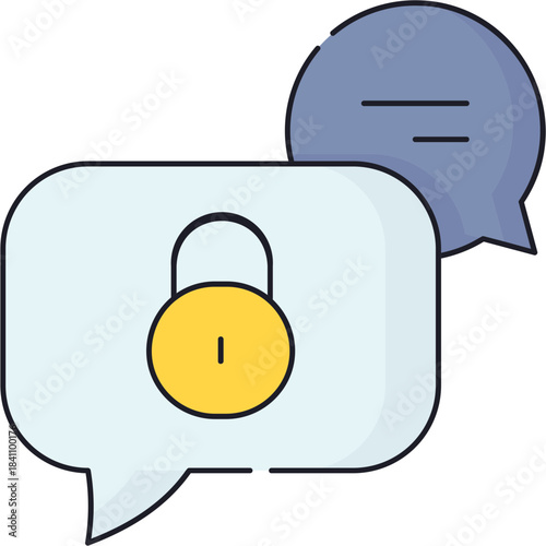 Private Message Sticker