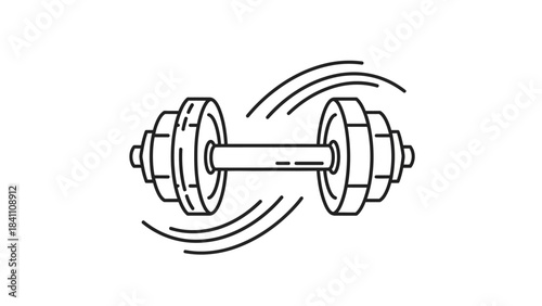 Dynamic Fitness Lifestyle Vector Illustration