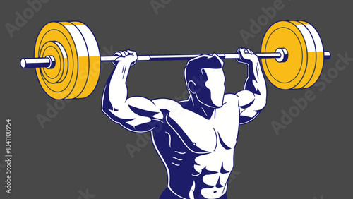 Dynamic Fitness Lifestyle Vector Illustration