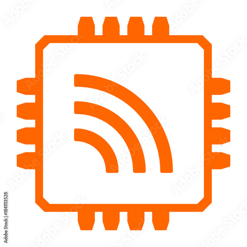 Chip und Wireless Symbol