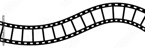 Vector film strip various background collection