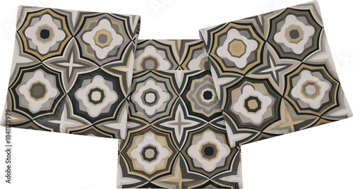 Abstract geometric composition featuring bold lines vibrant color blocks and subtle grayscale gradients ideal for modern graphic design projects and digital art