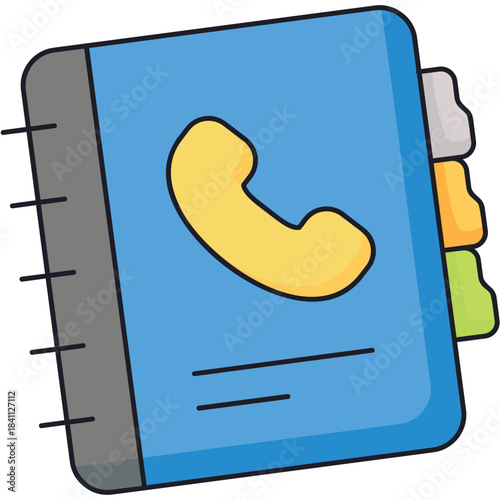 Phone Directory Sticker