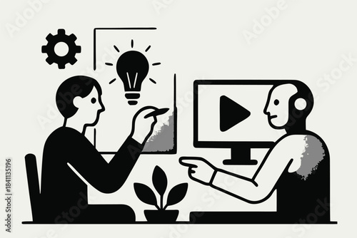 Human and Robot Collaboration in Corporate Office