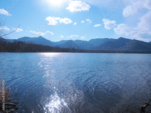 屈斜路湖の風景