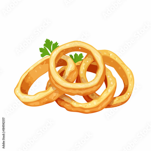 deep fried onion rings