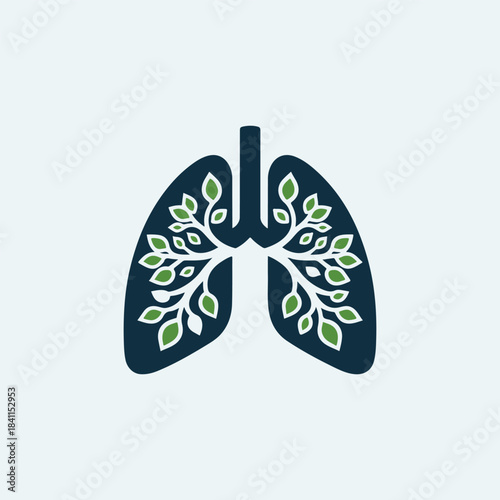 Lungs Tree Logo