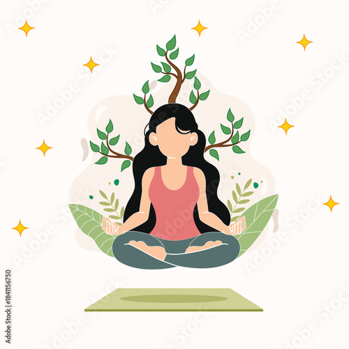 The meditation and mindfulness increases the strength of mind and gives flexibility to body for yoga 