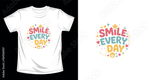 Kids graphic vector art t-shirt design print template