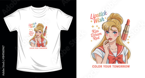 Kids graphic vector art t-shirt design print template