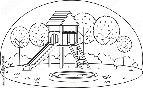 Cute Black and White Vector Set of Cartoon Penguin Characters in Various Poses and Styles