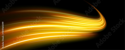 Smooth radiant streams unfold in layered waves. Their colors blend in fluid neon gradients. A bright ambient shimmer enhances the scene.