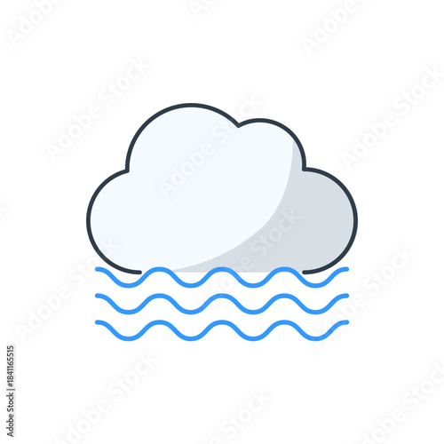 Rain Clouds Water Waves